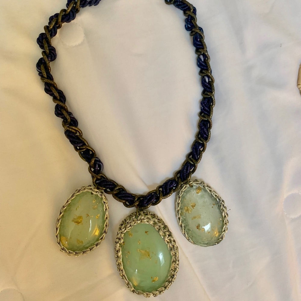 Anthropologie statement necklace